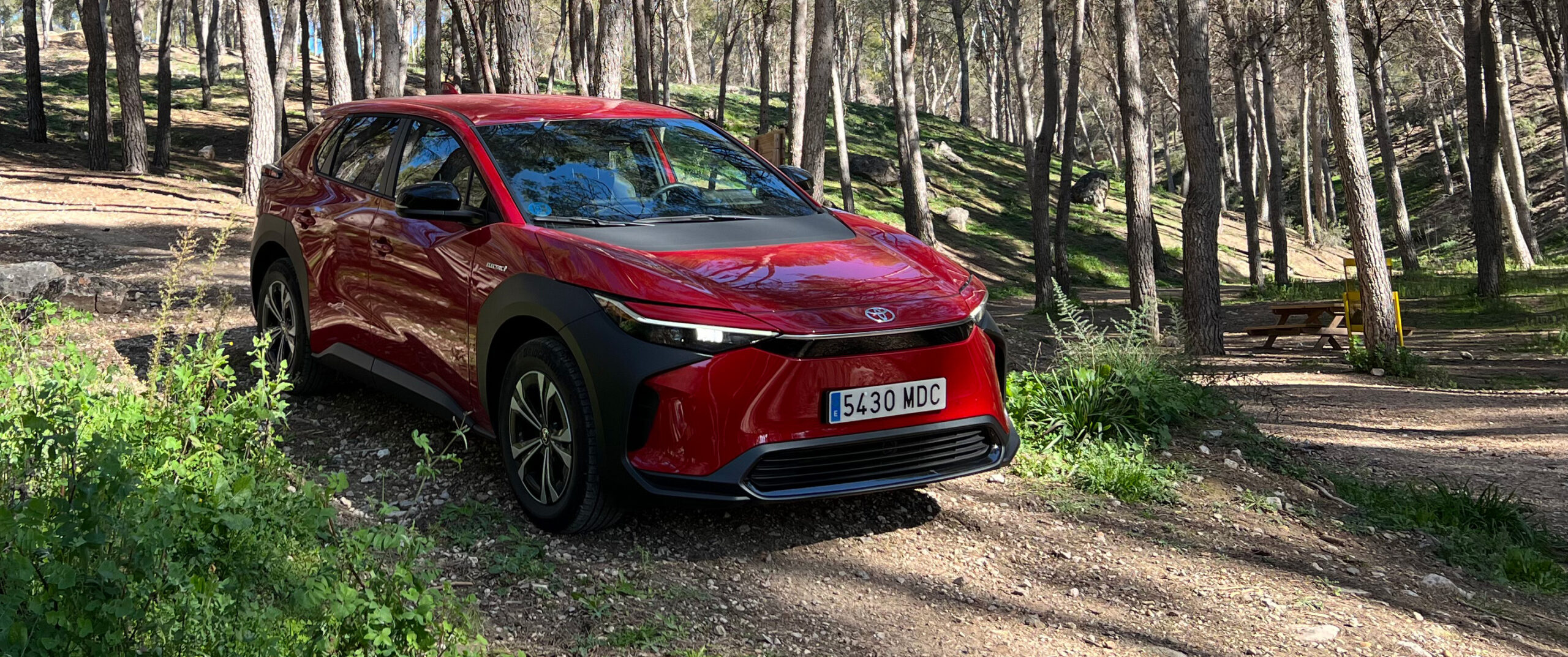 A prueba el nuevo Toyota bZ4X el eléctrico 100% de Toyota