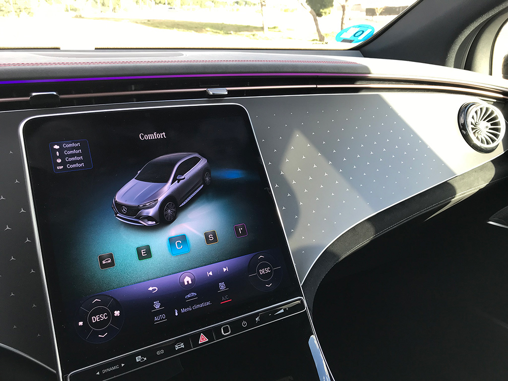Prueba Mercedes-Benz EQE SUV la excelencia en formato 100% eléctrico