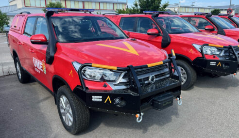 La UME elige el Ssangyong Musso Sports