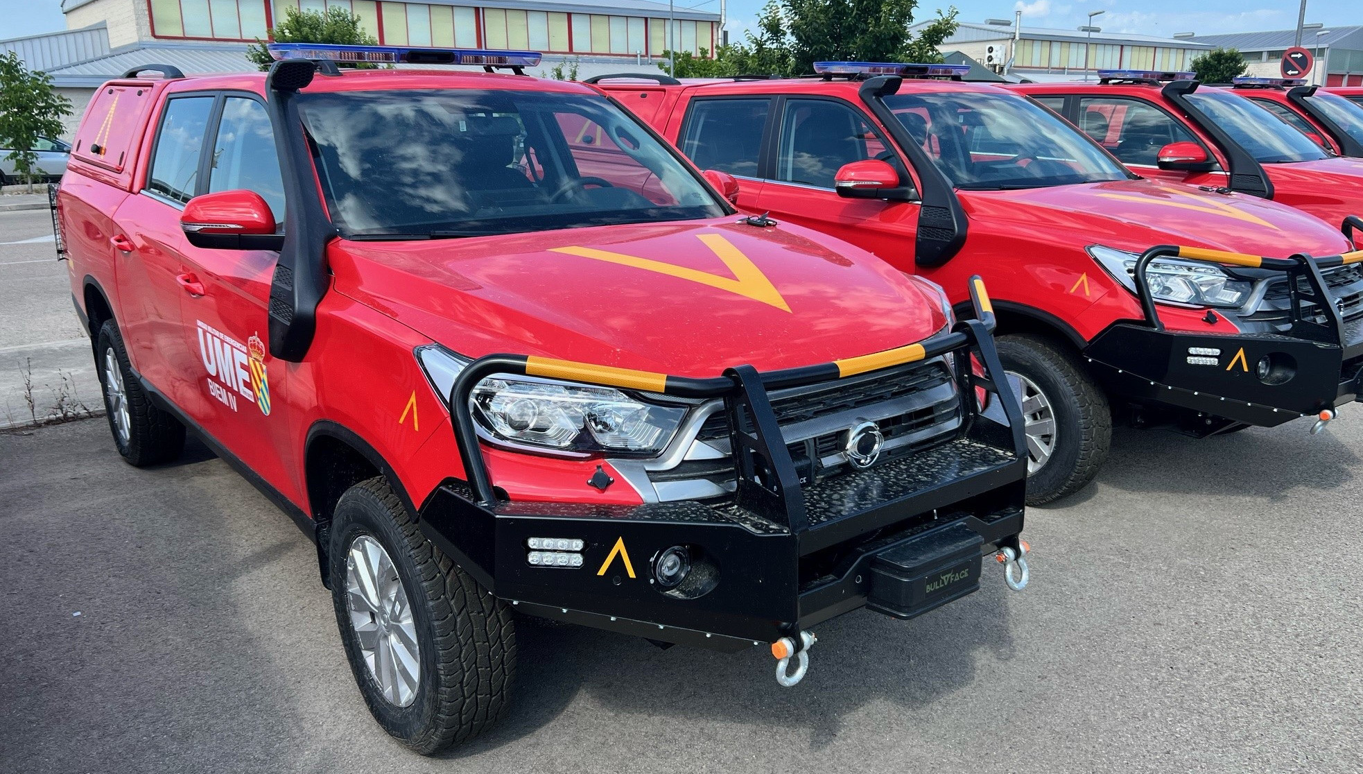 La UME elige el Ssangyong Musso Sports