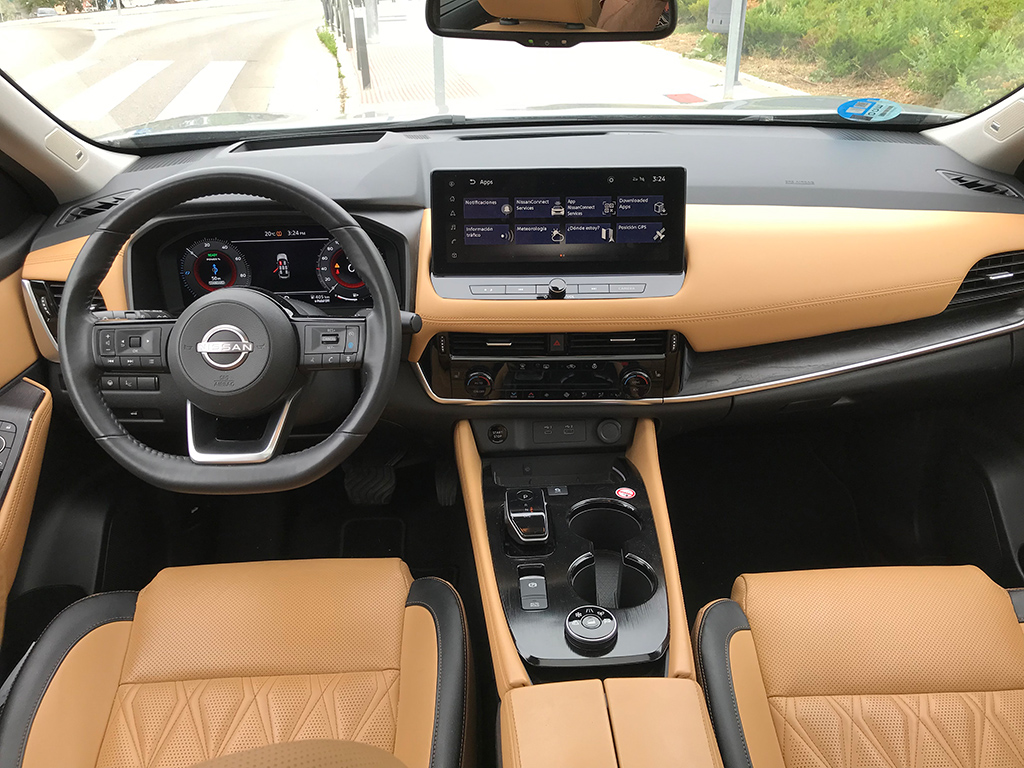 Prueba Nissan X-Trail SUV, hasta 7 plazas y autorrecargable