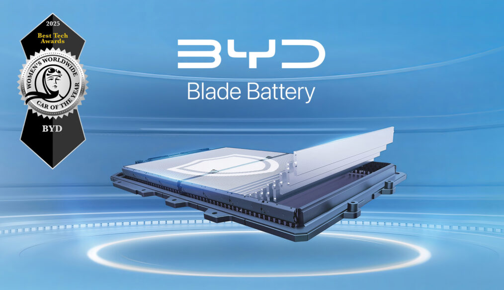 Blade Battery elegida la mejor tecnología automovilística de 2025, en los WWCOTY