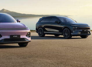 XPENG presenta las nuevas versiones de sus SUV Coupé Ultra-Inteligente, G6 y G9.