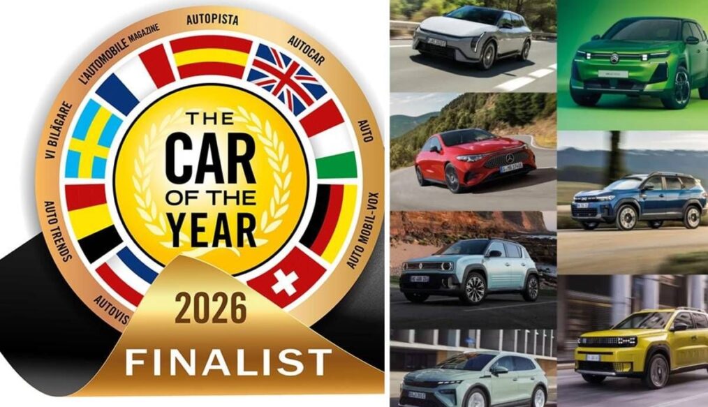 Finalistas Coche del Año 2026