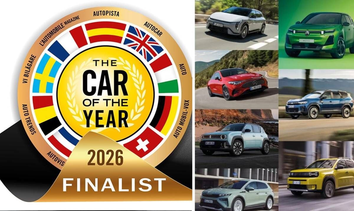 Finalistas Coche del Año 2026