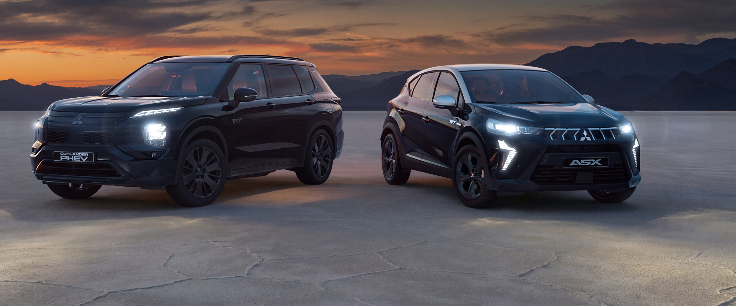Nuevos Mitsubishi ASX y Outlander PHEV Black Edition