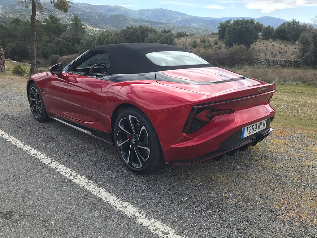 MG Cyberster, el súper deportivo 100% eléctrico a prueba