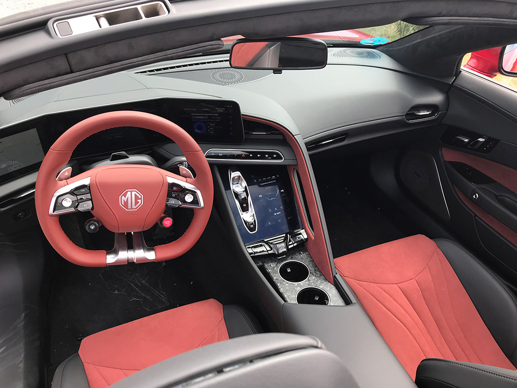 MG Cyberster, el súper deportivo 100% eléctrico a prueba