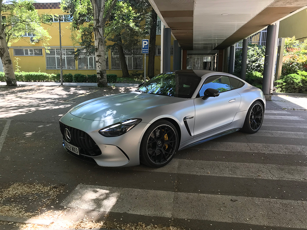 A prueba el Mercedes-AMG GT Coupé 55, no deja indiferente a nadie