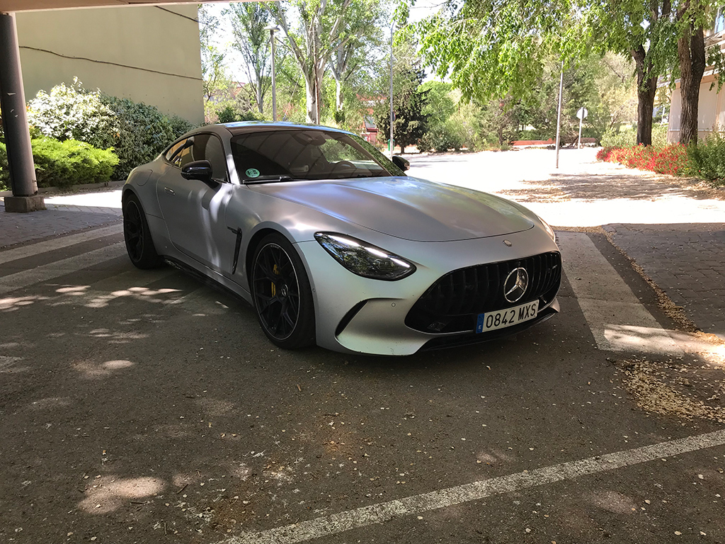 A prueba el Mercedes-AMG GT Coupé 55, no deja indiferente a nadie