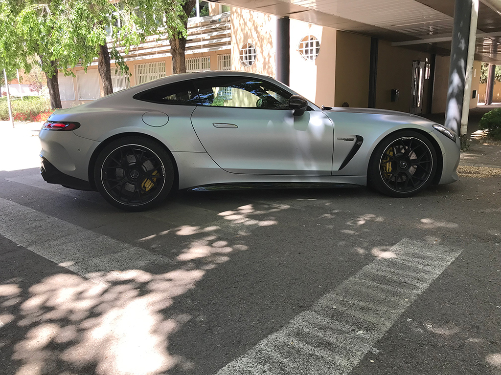 A prueba el Mercedes-AMG GT Coupé 55, no deja indiferente a nadie